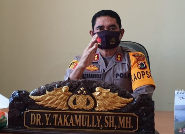 Kapolres Tolikara AKBP  Y. Takamully. (Dok Polda Papua)