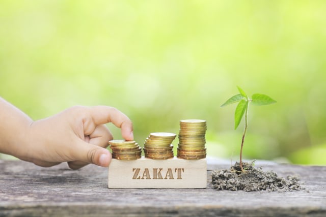 Ilustrasi bayar zakat. Foto: Shutterstock