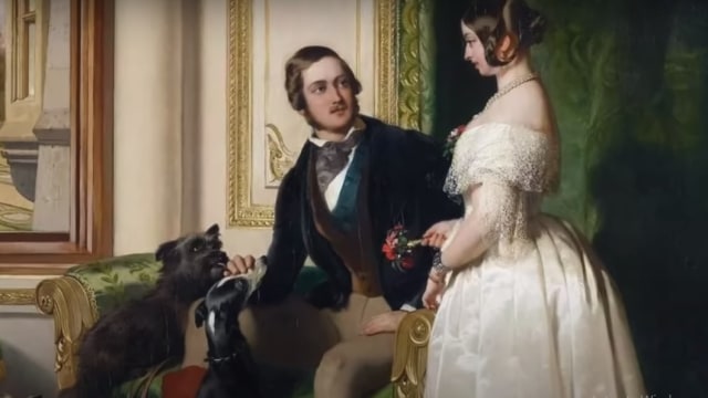 Ilustrasi Ratu Victoria dan Pangeran Albert. Foto: Screen Youtube Lindsay Holiday