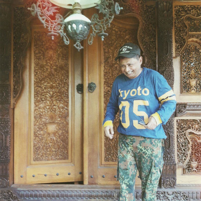 Pelawak Kadir. Foto: Instagram/laylasyafiraa