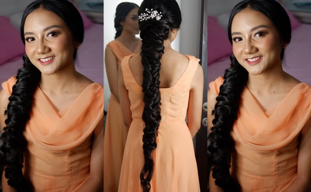Roro, Rapunzel dari Indonesia Foto: hairbyamelhuang