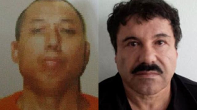 Kolase Cai Changpan dan El Chapo. Foto: Dok. Istimewa dan AFP/PGR