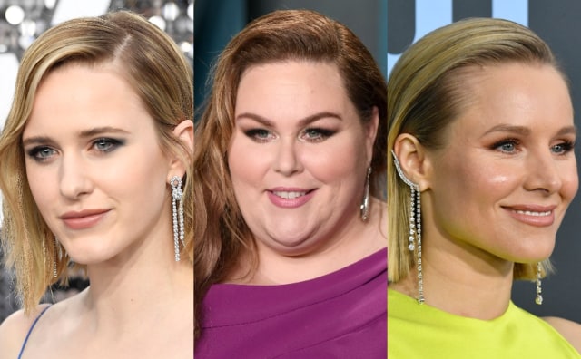 Koleksi Forevermark Red Carpet yang dikenakan tiga selebriti Hollywood Foto: Dok. PT CMK