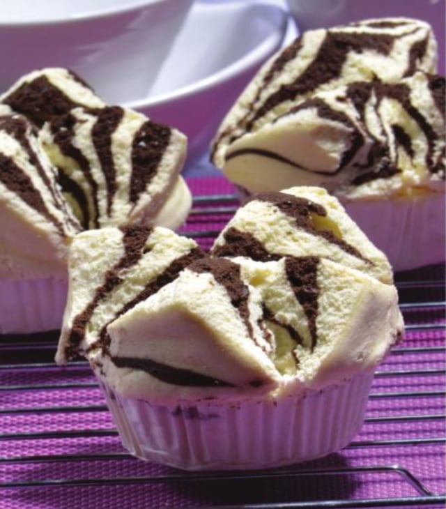 Bolu Kukus Zebra, Foto: Koleksi Cake Populer