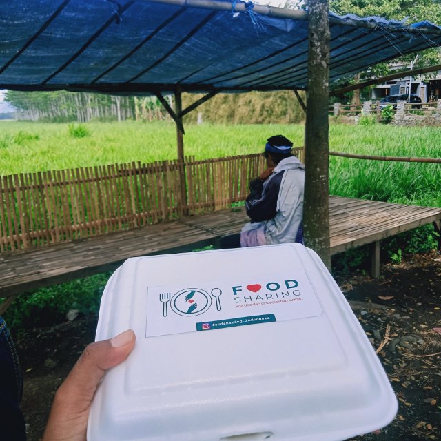 Food Sharing Indonesia. Foto: dok