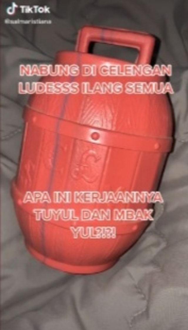 Viral uang tabunga wanita bernama Salma Ristiana hilang misterius. (Foto: TikTok/@salmaristiana) 