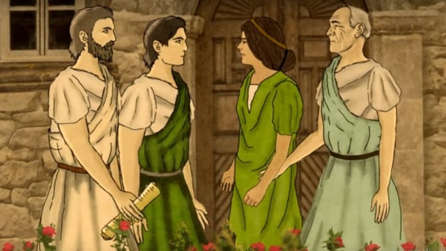 Ilustrasi Perjodohan Bangsa Romawi. Foto: Screen Youtube The Federalist Society