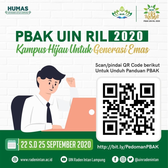 PBAK UIN RIL 2020 yang diadakan secara daring | Foto: Dok. Humas UIN RIL
