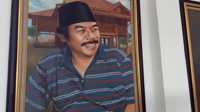 Lukisan Benyamin Sueb. Foto: Ferio Pristiawan/kumparan