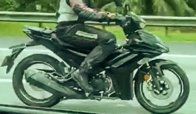 Motor yang diduga Yamaha MX King generasi terbaru. Foto: Imotorbike