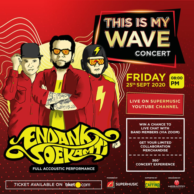 Endank Soekamti Akan Bawakan Lagu Baru Versi Akustik di This is My Wave Concert dok Supermusic