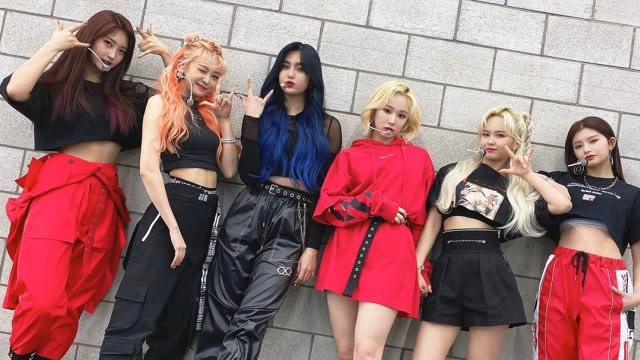 Girlband K-Pop, Everglow. Foto: Instagram/official_everglow