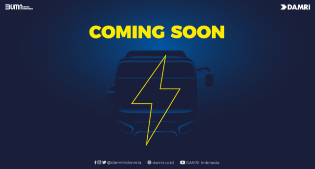 Bus Listrik Damri. Foto: dok. Damri