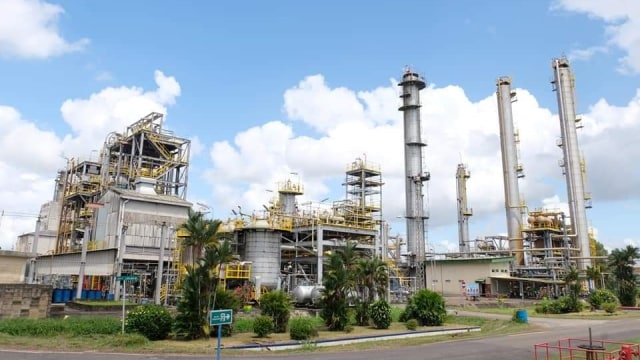 Kilang Polypropylene Plaju, penghasil bahan baku pembuatan plastik yang dimiliki Pertamina. Foto: Pertamina