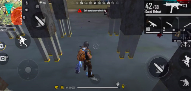 Free Fire Advance Server OB24 foto:Youtube/Sk28 Gaming