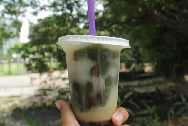 Ilustrasi sajian cincau hijau Foto: Dok.Shutterstock