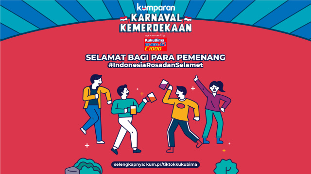 Selamat! Inilah Pemenang TikTok Karnaval Kemerdekaan