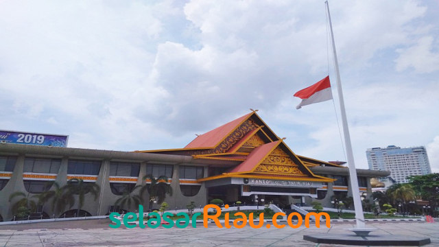 KANTOR Gubernur Riau. 
