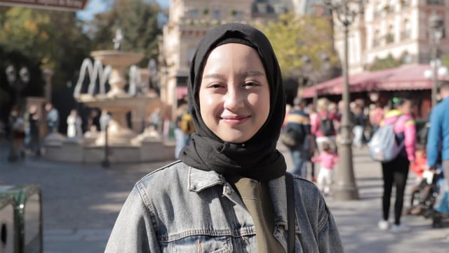 Potret diri Gita Savitri Devi. Foto: Instagram/@gitasav