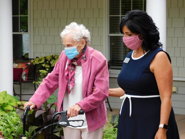 Mildred "Gerri" Schappals, wanita 102 tahun penyintas COVID-19 dan Flu Spanyol Foto: Facebook: The Huntington