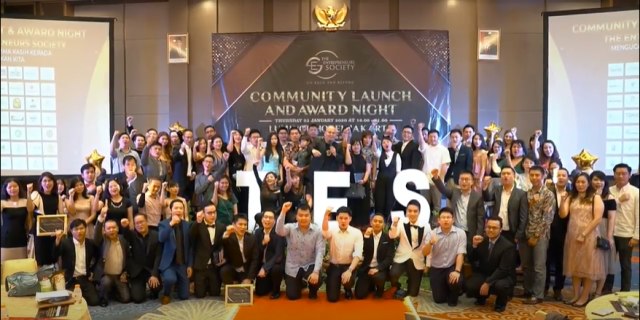 Komunitas The Entrepreneurs Society (TES). Foto: dok. Komunitas TES