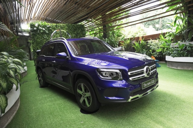 Tampilan depan Mercedes-Benz GLB 200. Foto: MBDI
