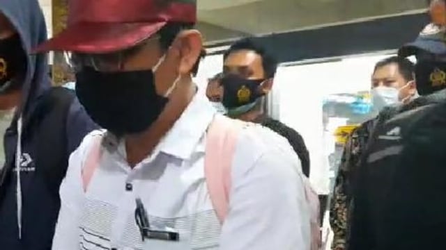 Tersangka pelecehan perempuan saat rapid tes di Bandara Soekarno Hatta. Foto: Dok. Istimewa