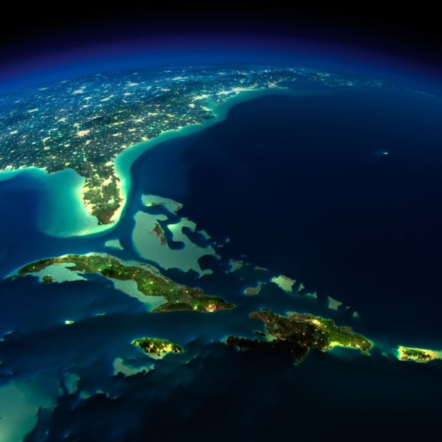Ilustrasi kawasan Segitiga Bermuda. Foto: Shutterstock
