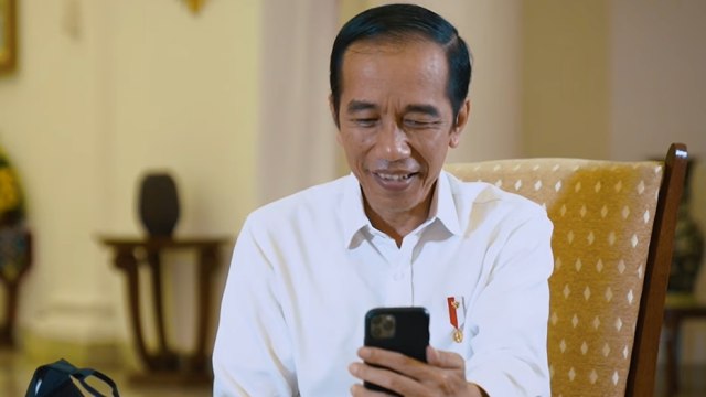 Ilustrasi Presiden Joko Widodo Video Call. Foto: BPMI Setpres