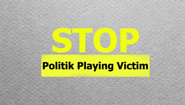 Ilustrasi Stop Politik Playing Victim (Foto: Nusantaranews)