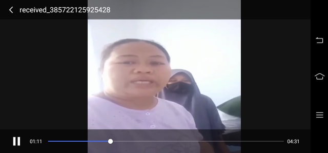 tangkap layar perawat positif di Raja Ampat