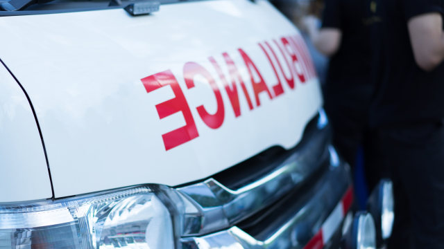 Ilustrasi ambulans.
 Foto: Shutterstock
