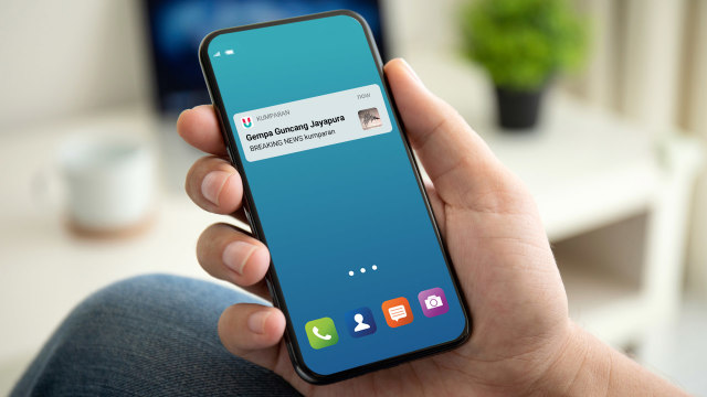 Push Notifikasi kumparan. Foto: kumparan