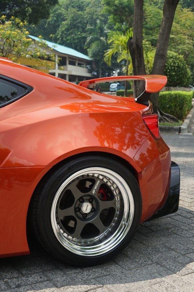 Contoh pengaplikasian Air Cup suspension. Foto: dok. Lukman Aryadi