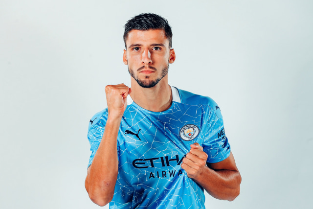 Ruben Dias resmi menjadi pemain Manchester City. Foto: Twitter/@ManCity