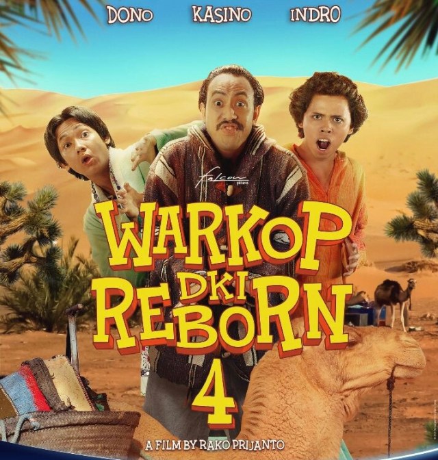 Poster film terbaru Warkop DKI Reborn 4. Sumber: disney+hotstar