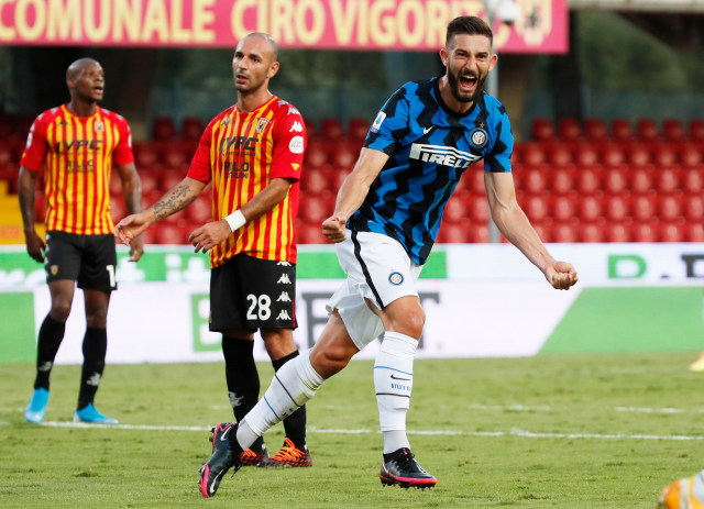 Benevento vs Inter Milan. Foto: Ciro De Luca/Reuters