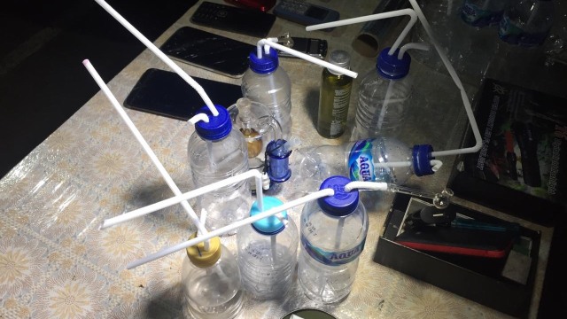 Alat hisap sabu yang ditemukan polisi saat operasi yustisi di kawasan Kampung Boncos, Palmerah, Jakarta Barat. Foto: Dok. Istimewa