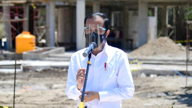 Presiden Joko Widodo saat kunjungan kerja di Labuan Bajo, NTT. Foto: Biro Pers Sekretariat Presiden