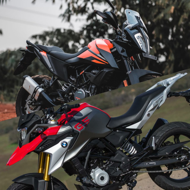 Komparasi KTM 390 Adventure vs BMW G 310 GS. Foto: kumparan