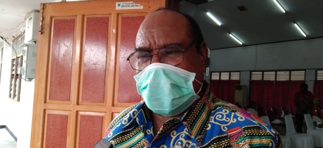 Wali Kota Sorong Lambert Jitmau, foto : Yanti