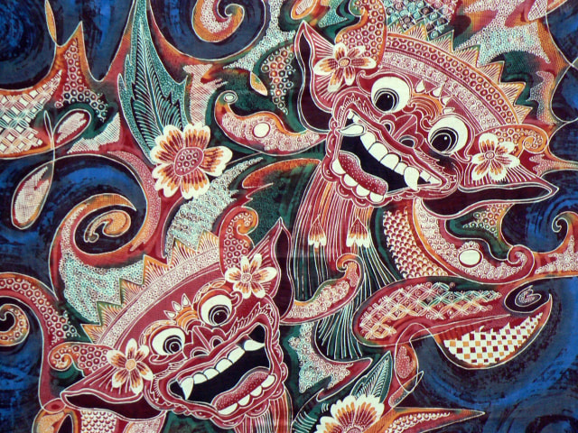 Ilustrasi batik. Dok: Pixabay.