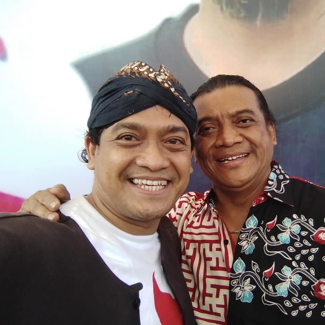 Bambang Surono, pria yang disebut mirip Didi Kempot. Foto: instagram.com/@bambangsurono.gentolet