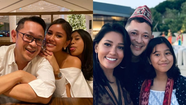 Titi Rajo Bintang dan keluarga kecilnya. Foto: instagram @titiradjopadmaja