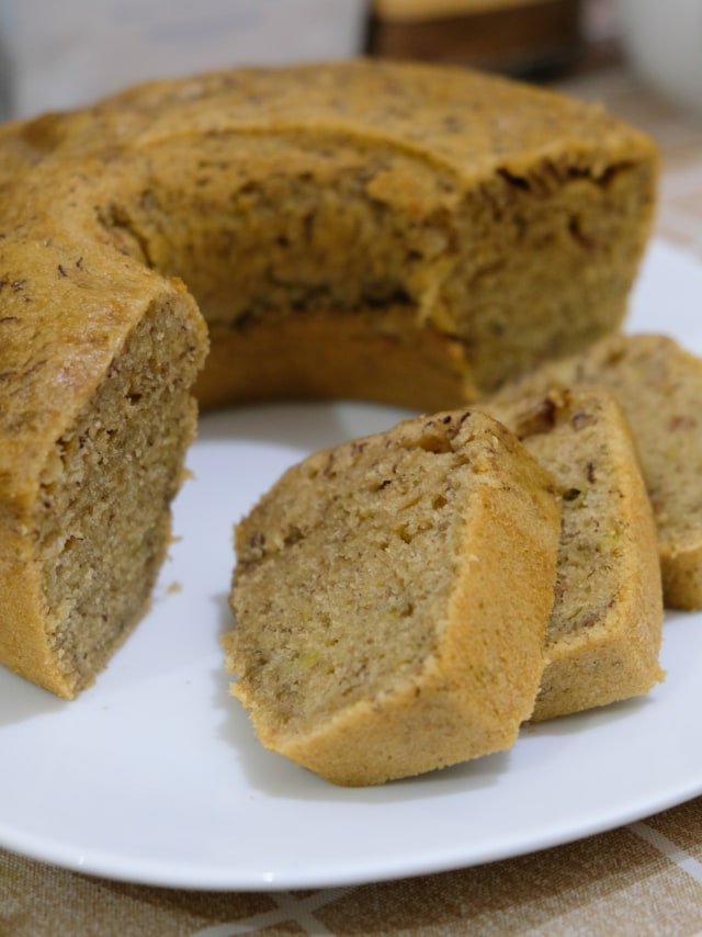 Camilan keluarga bolu pisang kukus yang lembut.
 Foto: Shutter Stock