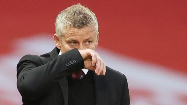 Pelatih Manchester United (MU), Ole Gunnar Solskjaer. Foto: Carl Recine/REUTERS