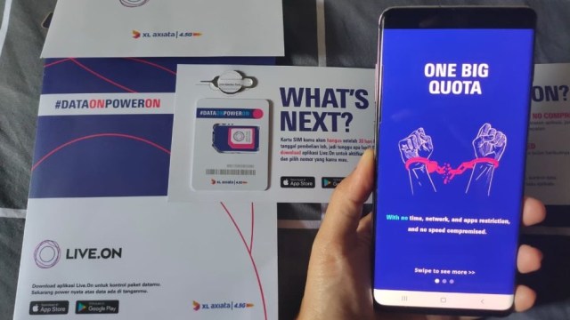 Provider digital XL Axiata Live.On Foto: Astrid Rahadiani Putri/kumparan