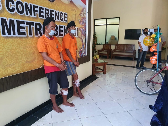 Pelaku penganiaya pemulung di Kabupaten Bekasi, Jawa Barat. Foto: Dok. Istimewa