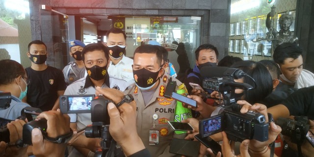 Kapolresta Malang Kota, Kombes Pol Leonardus Simarmata. Foto: Ulul Azmy