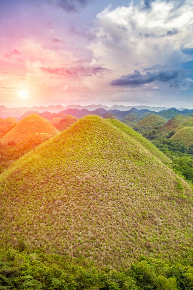 Keindahan Bukit Cokelat di Filipina Foto: Shutter Stock